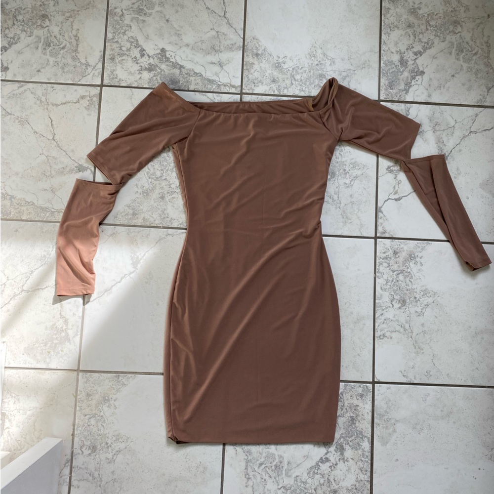 Mystylemode • Long Sleeve Bodycon Dress